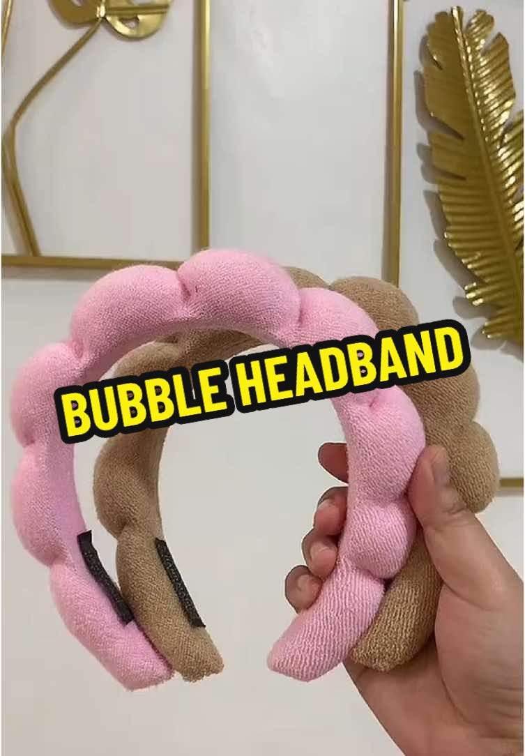 Usong uso ngayon dito bubble headhand. #trending #budolfinds #headband #spongeheadband #kikay #bubbleheadband #girly 