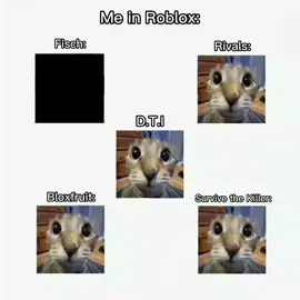 fav games in roblox #fisch#bloxfruits #rivals #survivethekiller 