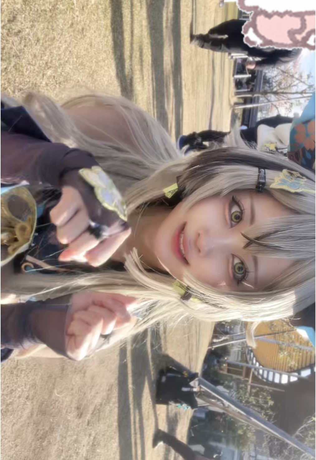振りうろ覚え😂 #ホワイトフィルター #コスプレ #fyp #fypp #fypシ #コスプレイヤーさんと繋がりたい #原神コスプレ #GenshinImpact #綺良々 