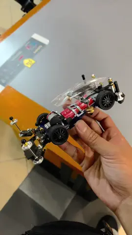 Semi-S2 siap. Cubaan belanja track belanja. #learningprocess #semitech #hyperdash #super2chassis #tamiya #mini4wd #bmax #sto100 #sto50 #fyp #capcut 
