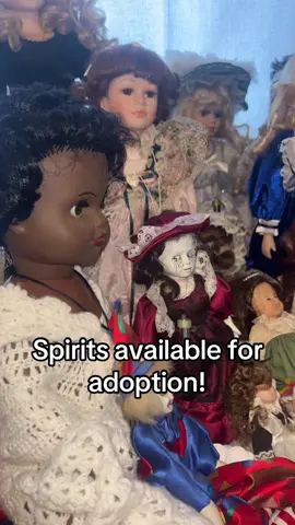 As promised  now have more spirits available for adoption link in my bio ☺️  #haunted #haunteddoll #haunteddolls #haunteddollsofinstagram #haunteddollscollection #haunteddollscollector #spiriteddoll #spiriteddolls #spiritkeeper #spiritvessel #paranormal #paranormalinvestigators #paranormalactivity #paranormalinvestigation 