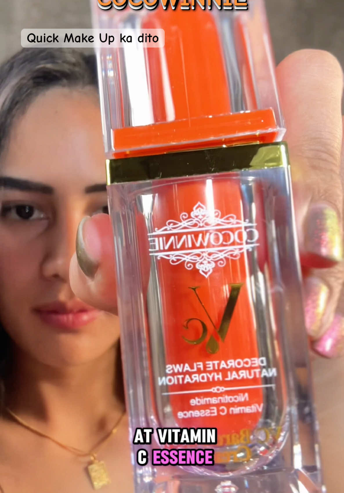 Cocowinnie for quick make up tayo #makeup #cream #reducemelanin #cocowinnie 