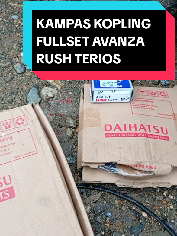 Kampas kopling fullset original mobil Avanza Rush Terios 1500cc. #kampaskopling #fullset #original #avanza #rush #terios #1500cc 