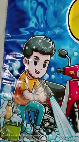 spanduk steam motor bisa request  #steammotor #cucimotor #steammobil #spanduksteammotor 