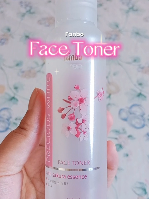 #skincare #reviewproduk #racuntiktok #foryoupage #edit #viral #fyp #toner #fanbo #fanbocosmetics #sakura #tonerwajah #essence 