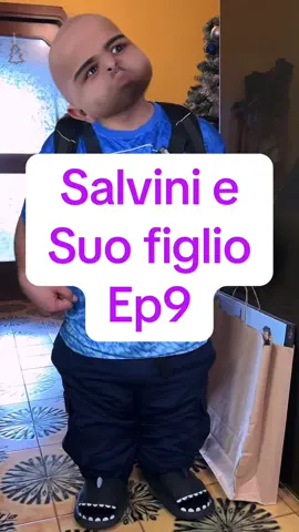 Salvini e suo figlio ep9 🤣 #dopedaddywaiwa #babygang🇲🇦 #salvini #simbalarue #ridere #perte #divertente @Matteo Salvini @Giorgia Meloni 