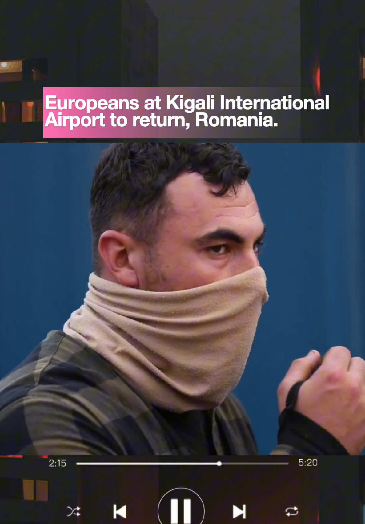 Replying to @Gus_Flint_ European mercenaries at Kigali International Airport to return to their home country, Romania. #congo #rwandatiktok #fupシ #viralvideo #kagame #southafricatiktok🇿🇦 #romaniamea #m23 #freecongo 