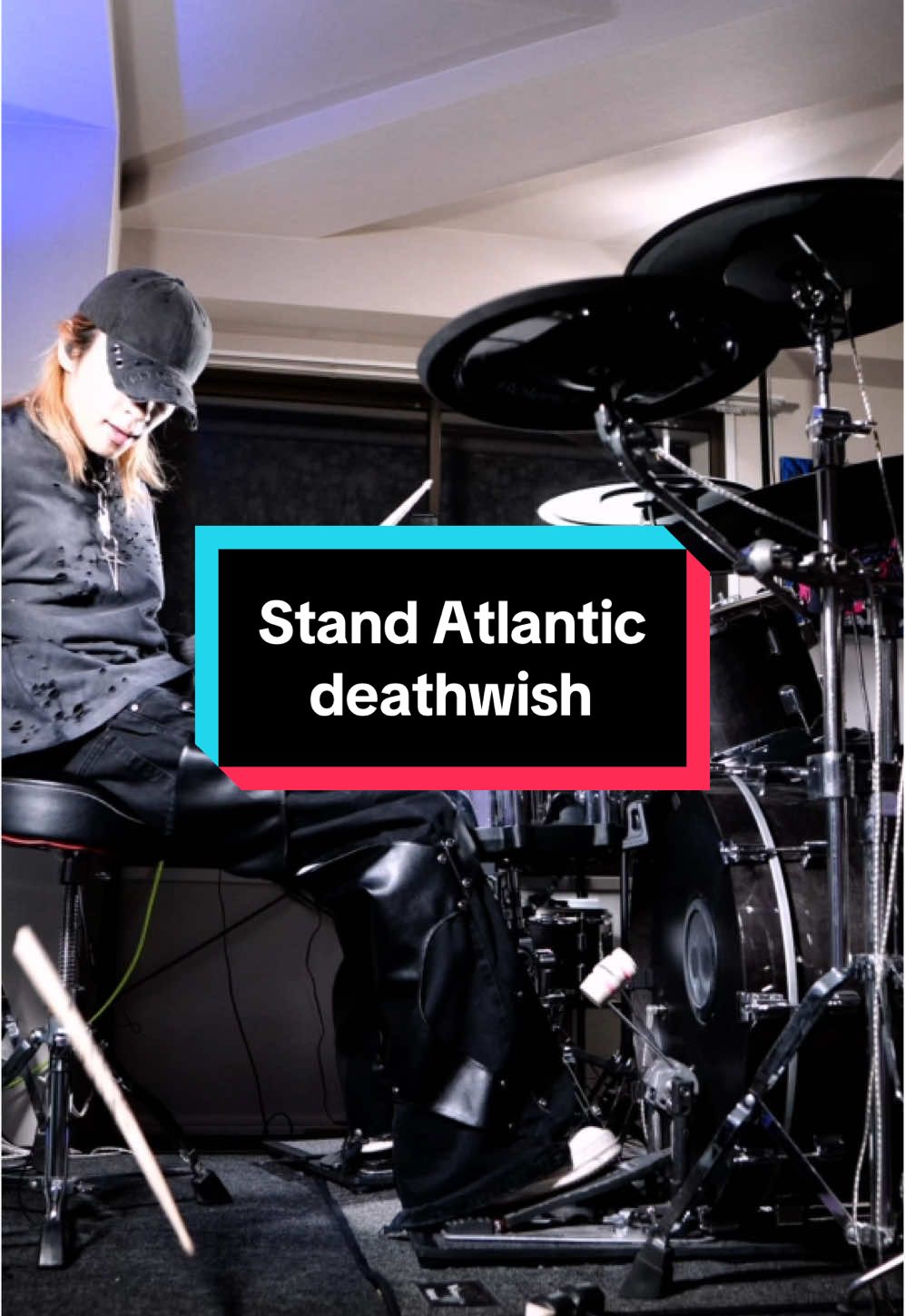Stand Atlantic - deathwish 🌹#drums #drum #drummer #drumcover #heavymetal #rock #punkrock #punk #popmusic #fyp #music #foryou #standatlantic @Stand Atlantic 