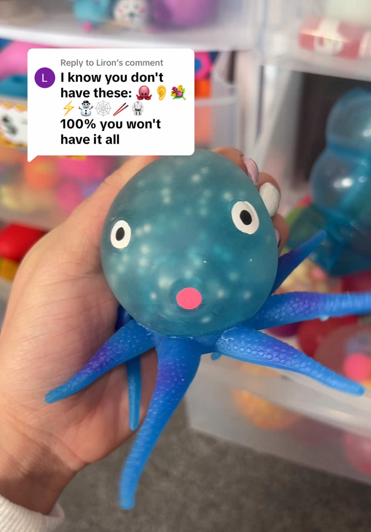 Replying to @Liron what challenge should I do next?!👇🏼 #fyp #fidgets #fidgettoys #satisfying #satisfyingvideo #oddlysatisfying #squishy #popit #simpledimple #emojis #emojichallenge #challenge #shopping #shopwithme #slime #blowthisup #viral #trendy #trending #popular