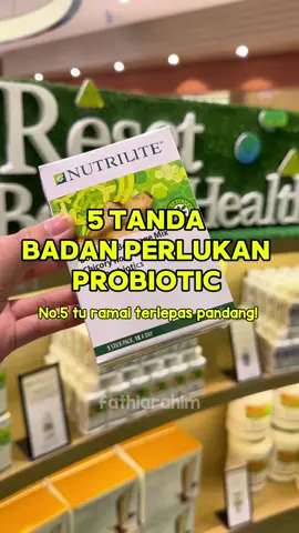 Jangan abaikan 5 tanda ni! Jom baiki kulit dengan probiotic😍 @fathiarahim | Health & Beauty✨  DM me to assist you❤️@FathiaRahim | Live Better Life  #probiotic #amway #nutrilite #amwayshahalam #amwayklang