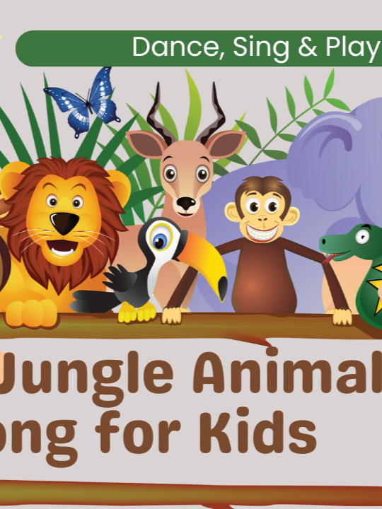 Fun Jungle Animal Song For Kids #fun#Jungle #animals #kids #kidsoftiktok #nursery #nurseryrhyme #preschool #toddler #toddlersoftiktok #baby #babiesoftiktok #singing #dance #foryou #foryoupage #fyp