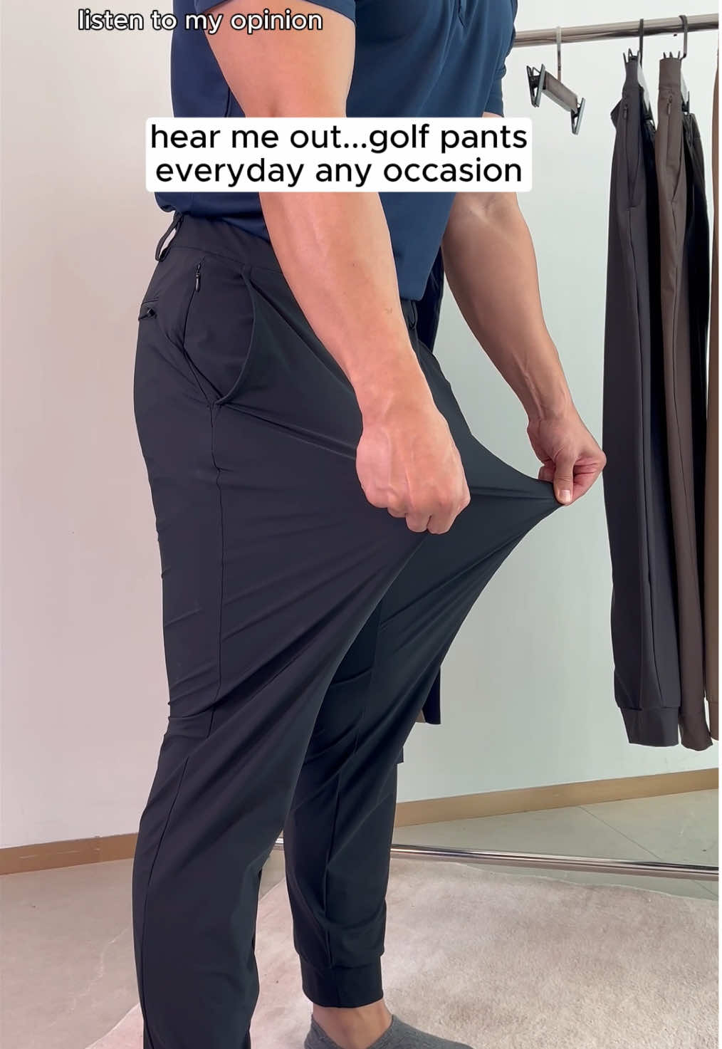 hear me out...golf pants everyday any occasion Durable and big elastic#ysento #golfpants #elastic#elasticpants