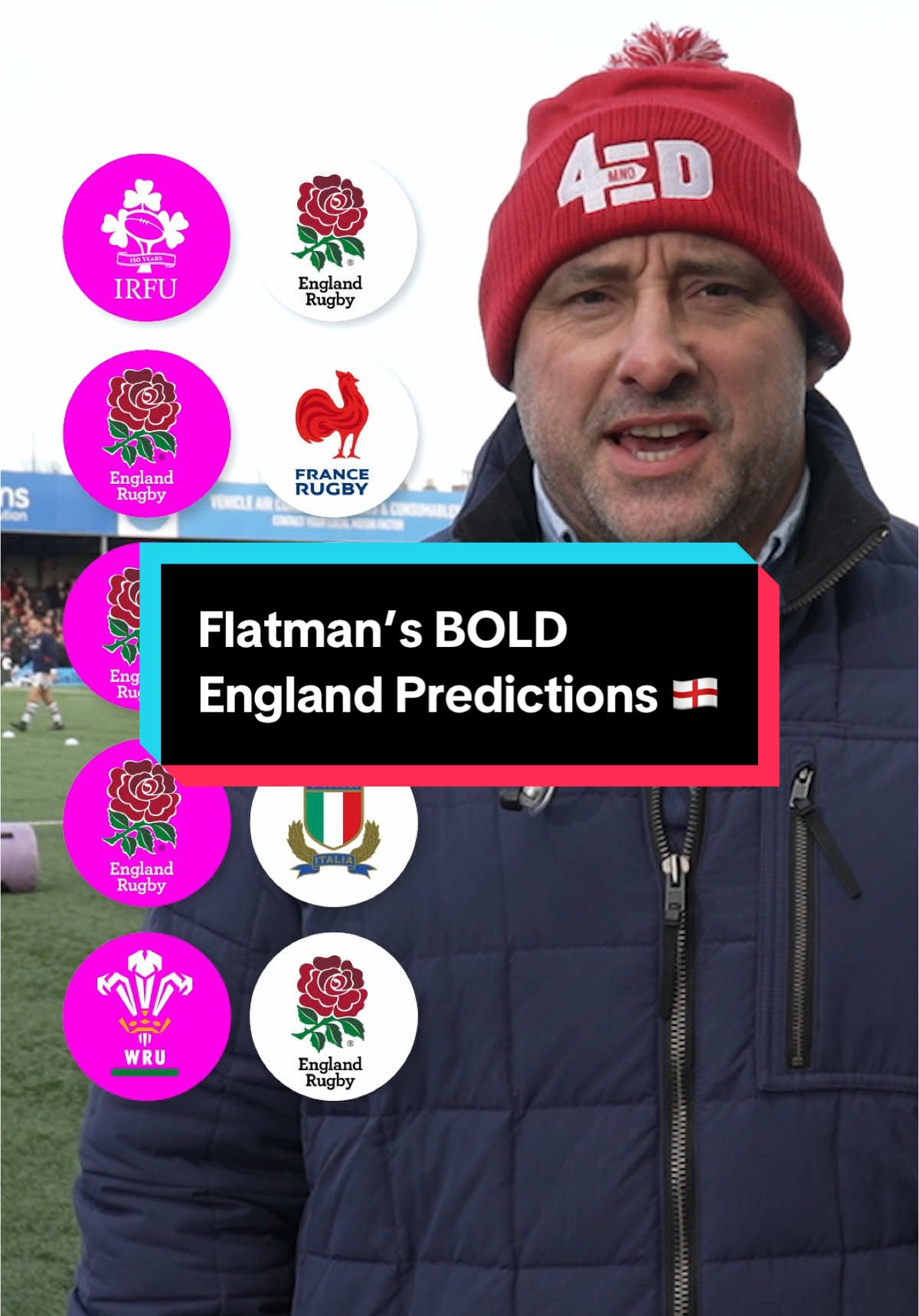 “I’m not just saying it because I’m English!” David Flatman goes 𝐛𝐨𝐥𝐝 for his England Six Nations predictions 🏴󠁧󠁢󠁥󠁮󠁧󠁿 #rugby #rugbyunion #sixnationsrugby 
