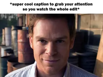 Idk about y’all but that caption is pretty cool imo || #dexter #dexteredit #symbiotestyle #symbiote #aftereffects #dextermorgan #edit #michaelchall #symbioteedit 