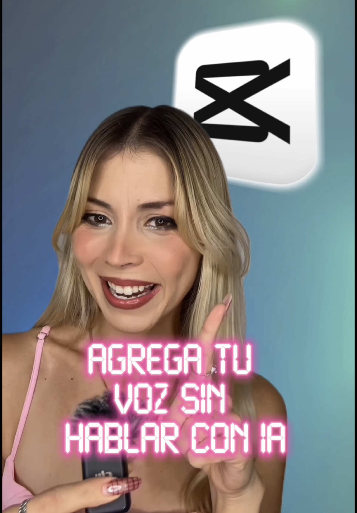 Habla en tus vídeos sin usar tu voz desde CapCut #AprendeConTikTok #tutorial #trending #ia #capcuttutorial 🫶✨ 