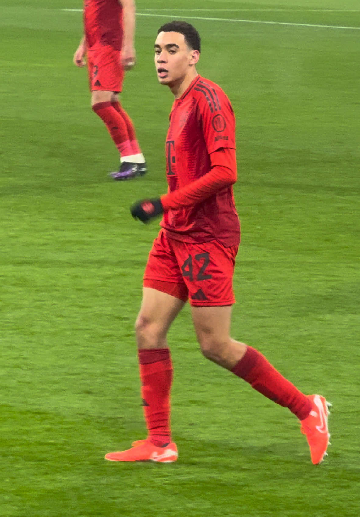 Jamal 😄 #jamalmusiala #musiala #fcbayern 