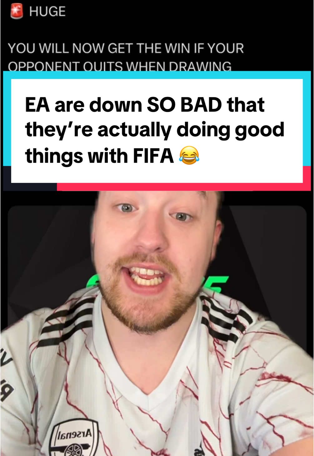 EA are down SO BAD that they’re actually doing good things with FIFA 😂 #fc25 #eafc #fifa #ultimateteam #fut #rorytalksfootball 