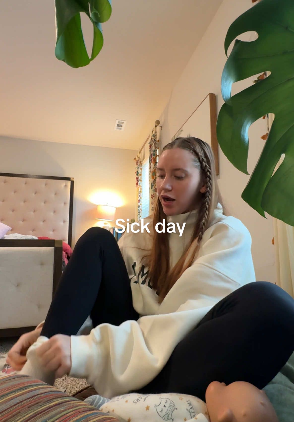 Of course I have a HUGE meeting today too 😭 #momtok #sickday #MomsofTikTok #motherhood #momlife 