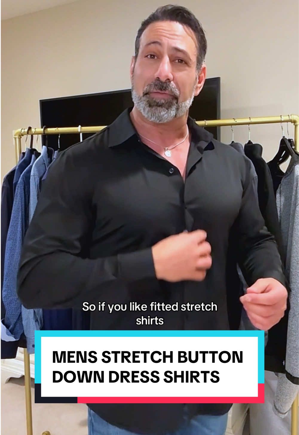 I am blown away by the quality and fit of this men’s stretchy dress shirt! I will definitely be buying more colors! . . #dressshirt #stretchshirt #mensfashion #mensdressshirt #mensshirt #menstyle #fittedshirt #stretchyshirt #mensfashionwear #mensfashiontrends #mensfashionstyle #CapCut #treasurefinds #ad #GiftGuide #spotlightfinds #TTSDelightNow  #giftideasfor #TTSLevelUp #TikTokShopCreatorPicks #LoveLanguage #SeasonalGems #tiktokshopjumpstartsale #TikTokShopLoveAtFirstFind