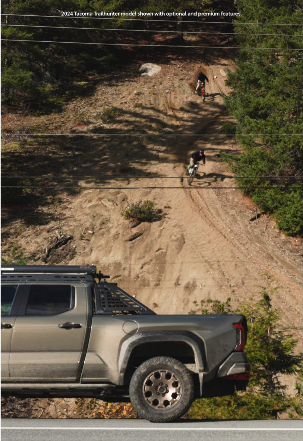 From rocky trails, intense singletracks, and thrilling berms, this is what adventure looks like. Grateful to have the Toyota Tacoma Trailhunter as my adventure partner that helps me embrace my wild side. #ToyotaTacoma #AdventureCalls #ToyotaPartner #ad