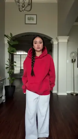 i’m so obsessed w this red #hoodie #tiktokshop 