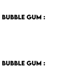 same word but different meaning #bubblegum #clairo #trend 