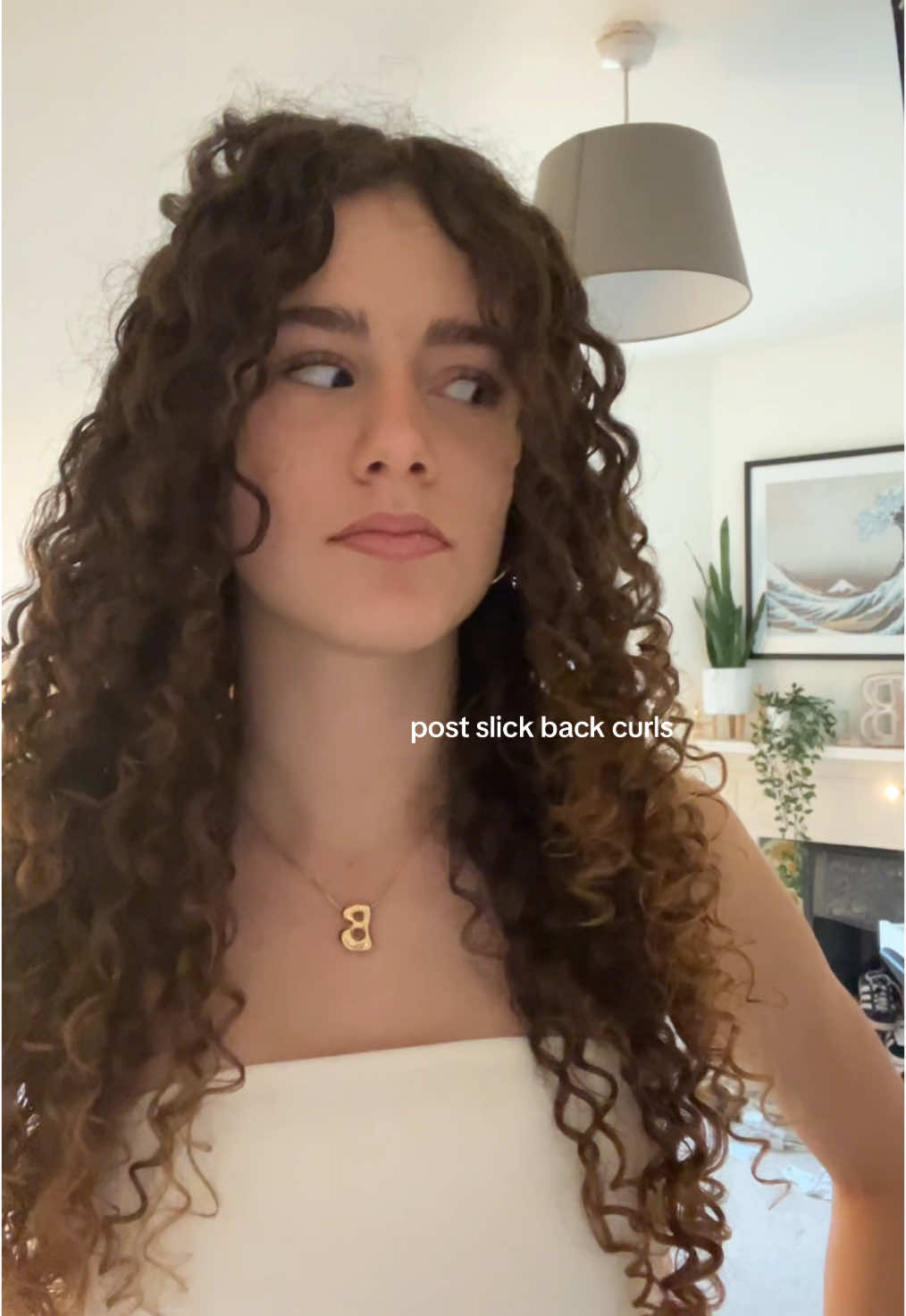 flattened gelled down crusty ah #curlyhair #curls #curlybybeth #real #relatable #hair #curly #curly 