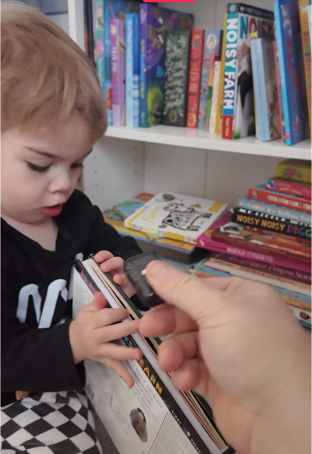 Love reading books with AJ 🥹