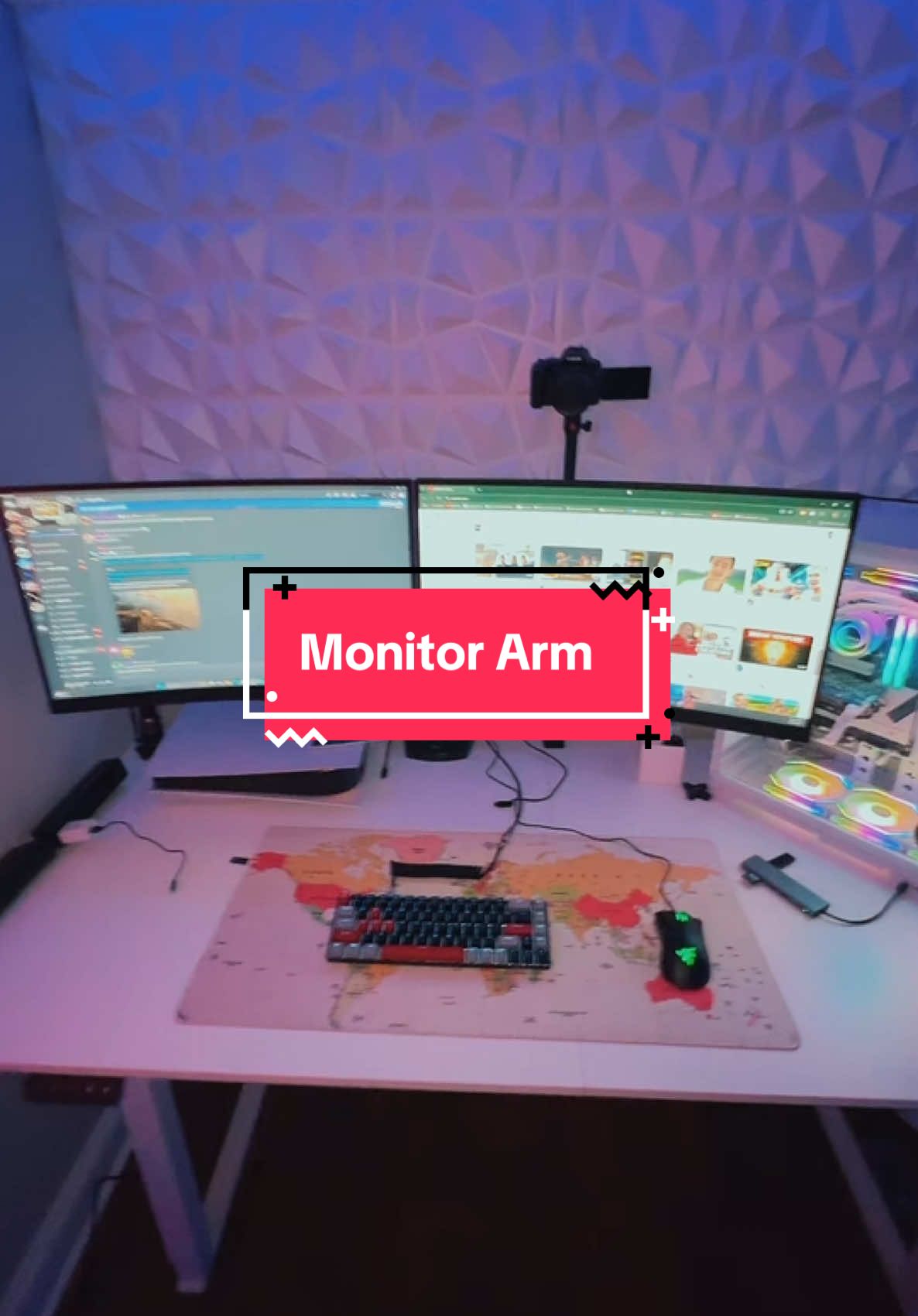 My set up is 10k #pc #GamingSetup #gamingpc #pcsetup #pcbuilds #GamingOnTikTok 