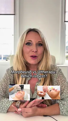 Morpheus8 vs Ultherapy: which is best 🧖‍♀️ #morpheus8 #ultherapy #skincaretruth