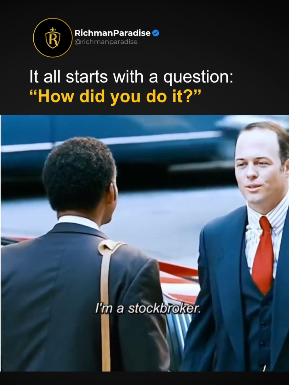 Your success starts with one simple question: 