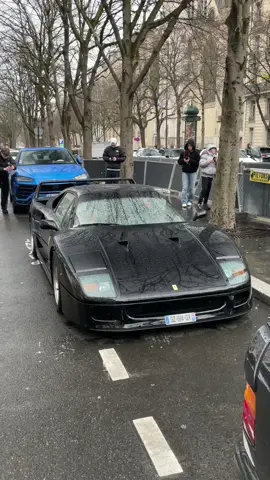 Black F40 🖤 #ferrari #f40 #hypercar 