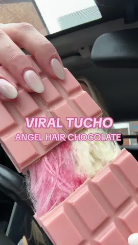 Trying the ‘Angel Hair Chocolate’ from @tucho | if you love pink & chocolate you’ll adore this ✨💓 you can order it online from tucho.be or pick it up at @Chocotaleofficial in Antwerp 🤍  #viral #dubaichocolate #tucho #tuchochocolate #chocolate #fyp #mukbangvideo #SelfCare #girlthings 