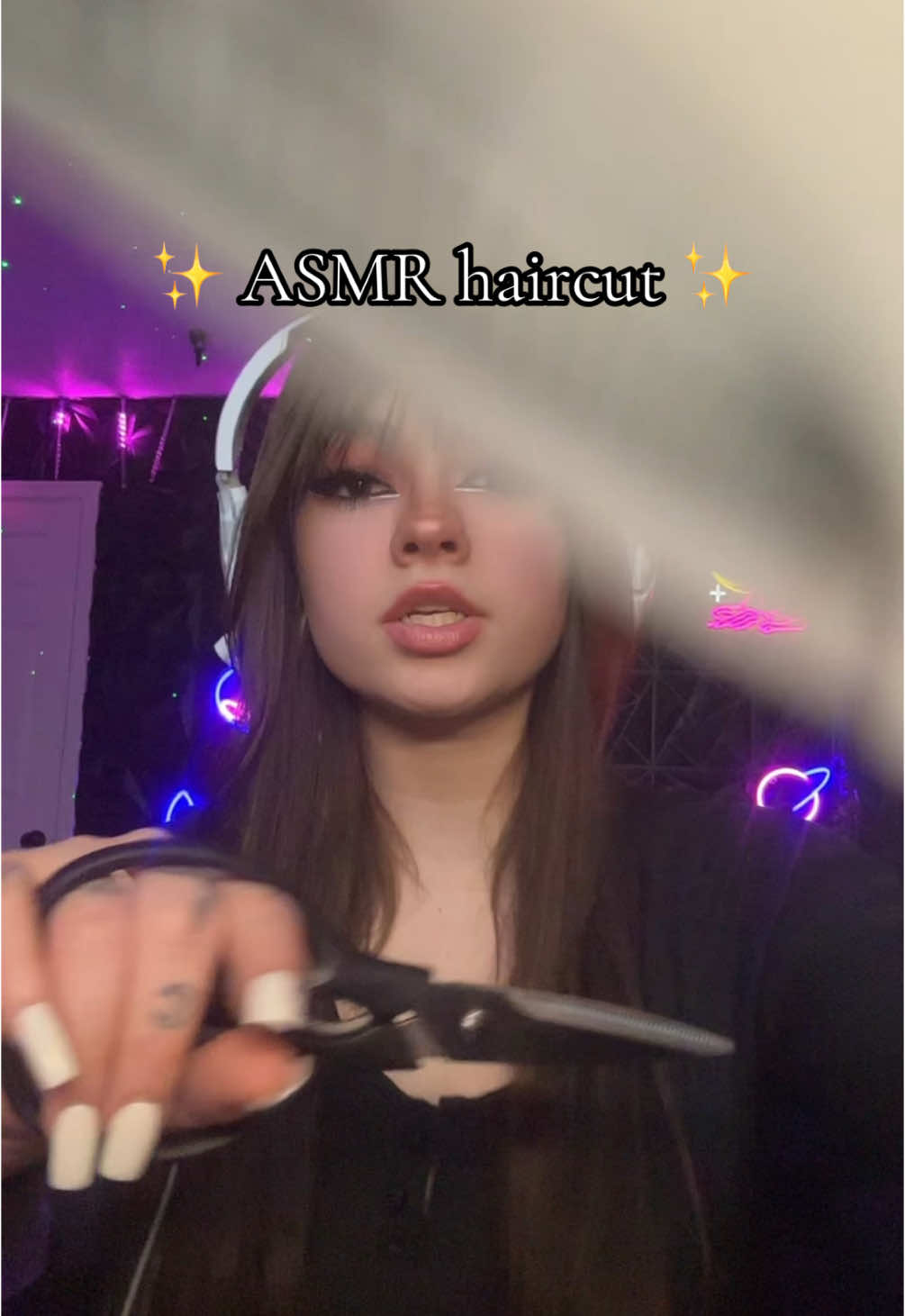 What style of haircut would you like? #asmr #asmrroleplay #asmrsounds #asmrvideo #asmrtiktoks #asmrtriggers 