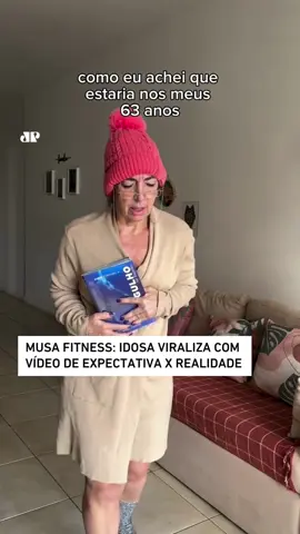 Ana Gibson, de 63 anos, viralizou ao mostrar que foge do estereótipo de idosa cheia de dores. Em um vídeo de 