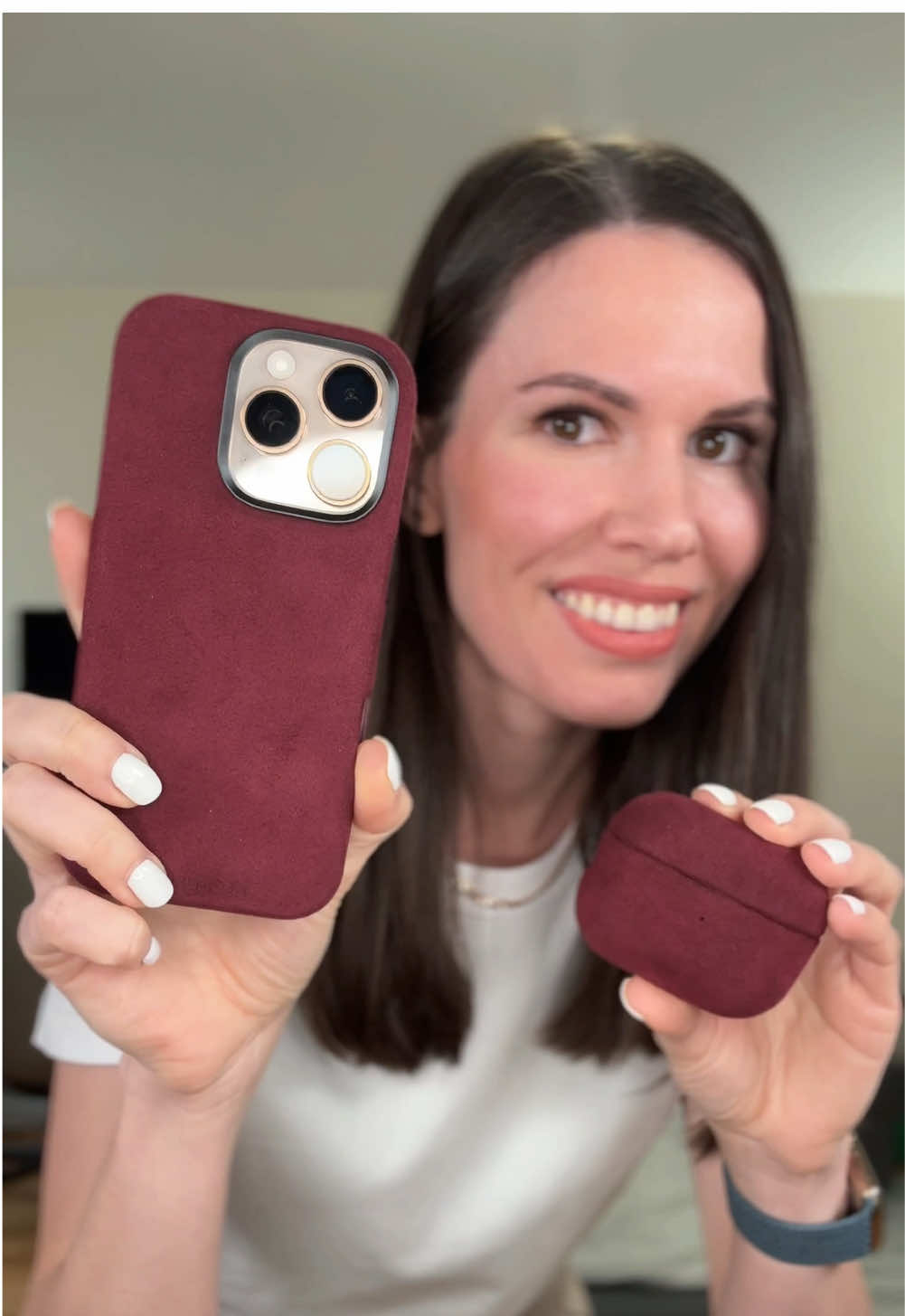 trying out new cases for my iPhone 16 Pro and AirPods Pro 2  @ALCANSIDE #iphone16pro #airpodspro2 #iphoneaccessories #unboxing #Tech #technology #irinatech 