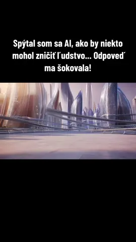 Spýtal som sa AI, ako by niekto mohol zničiť ľudstvo... Odpoveď ma šokovala!