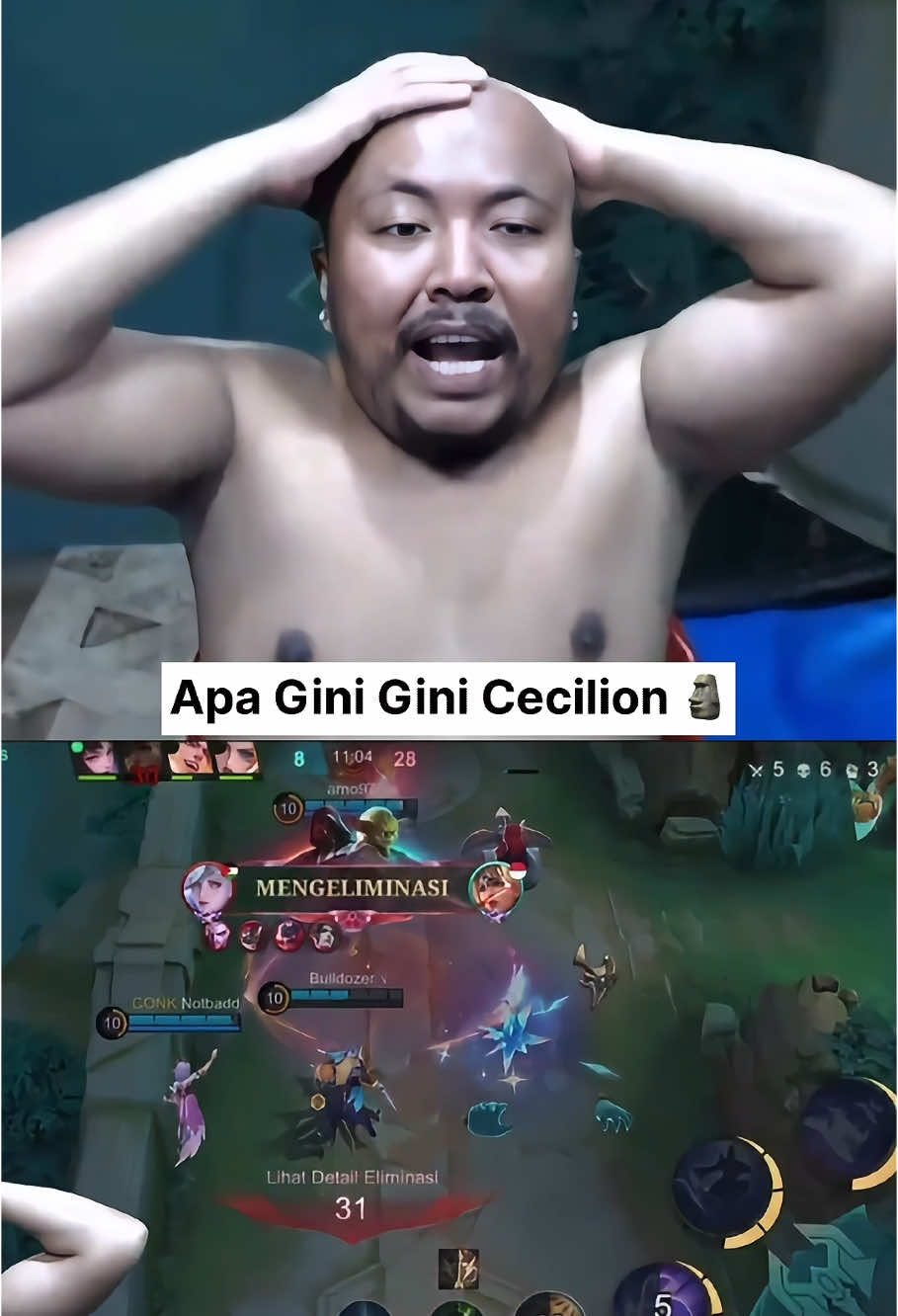 Hanya Cinta dan Malamnya Cecilion Bikin Bang Pascol Kesel 🤣 #mlbbarhanemote #MobileLegendsBangBang #MLBB  