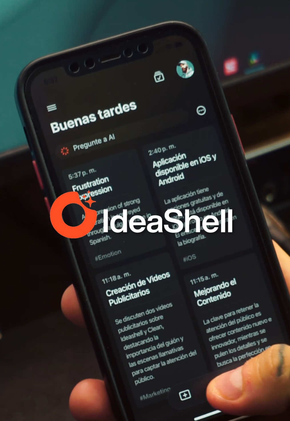 📹🎙️Esta es la mejor manera de tomar notas de voz 🎙️IdeaShell es una app para grabarte y que cuenta con un asistente por IA para administrar todas tus anotaciones #ideashell #ai #ia #inteligenciaartificial #artificialintelligence #apps #iaapp #grabadoraia #grabadora #recording #recordingapp #sitiosweb #websites #website #tips #pctips #consejos #Tech #techtok #techtoktips #technology #tecnologia #tecnologiaparami #asistentevirtual #aiassistant #fyp #fypp #fypdong #parat #foryoupag #viral_video #viralvideos 
