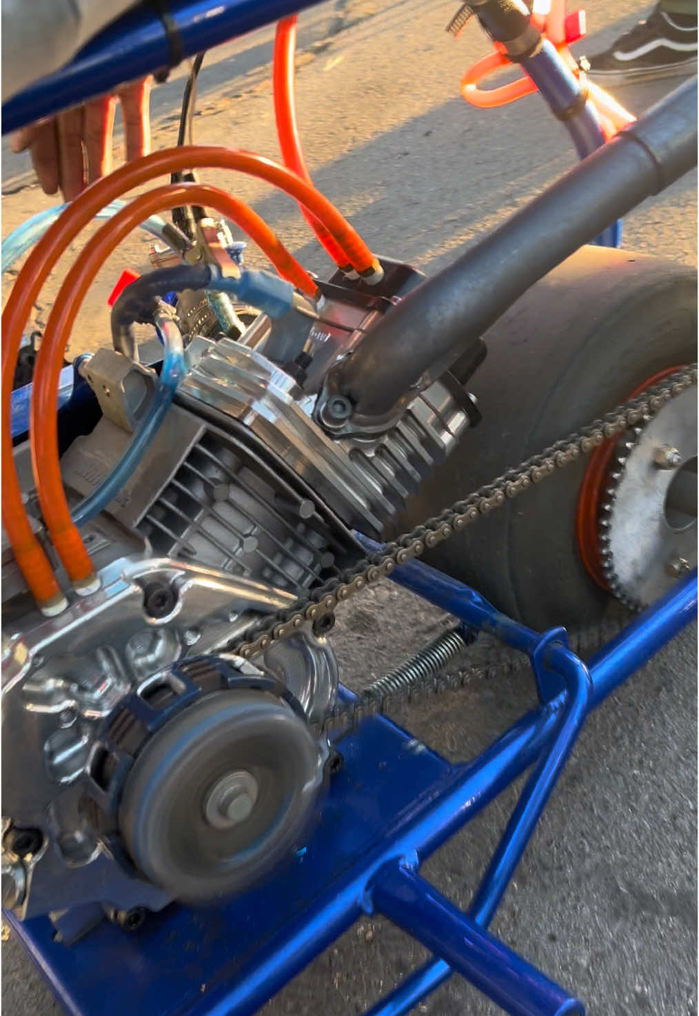 Mini bike 😱❗️ #tiktok #fy #fyp #allplatforms #minibike #minibikes #minibikelife #wow #bombsquadracing #100mph 