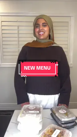 Our New menu for this week is here! Make sure to take a look at www.sadiastiffinservice.ca and place your orders today!    Last day to order these menu items will be on Tuesday, Feb 4 2025.  As mentioned in the video , if you guys want extra spice or less spice - please add an order note and we will make sure to do that for you!  #fyp #mealprep #sadiastiffinservice #halal #halalmeal #tiffin #tiffinservice 