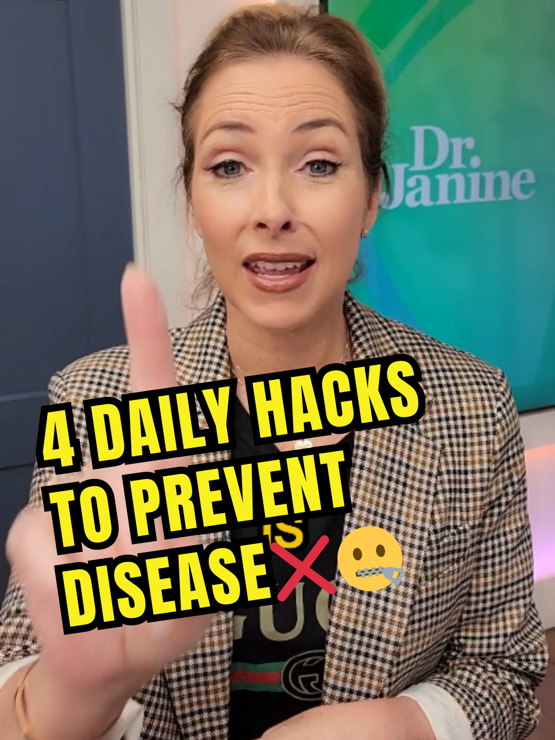 4 Daily HACKS to Prevent Disease❌🤐 Get ready to transform your health with these 4 daily hacks from Dr. Janine! Learn how getting some sun, exposing yourself to cold, limiting EMF exposure, and eating locally grown foods can help prevent disease and optimize your overall well-being. Don't miss out on these essential tips for a healthier you! #dailyhacks #sun