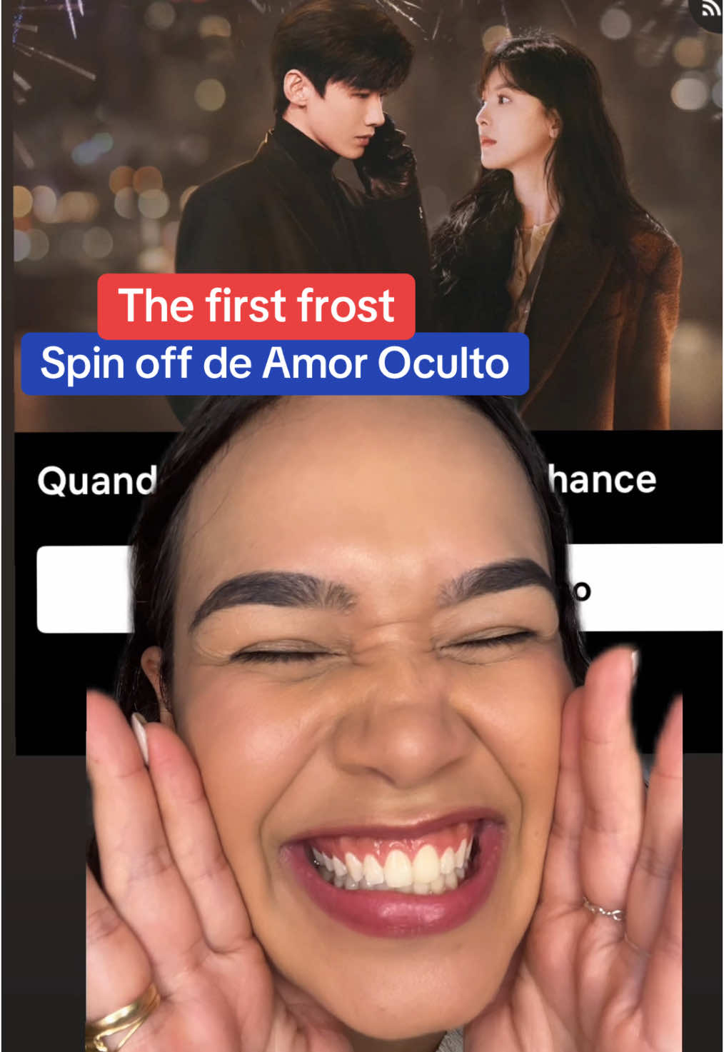 Obrigado China pela mimo!🥹❤️ Estou empolgada demaiiis pra ver esse dorama. Inclusive vamos ver juntas? Que tão um mutirão?🥹❤️❤️ Sem data de estreia por enquanto. Mas está na Netflix BR #quandosetemmaisumachance #thefirstfrost #cdrama #amoroculto #hiddenlove #dorameira #doramas_asiaticos 