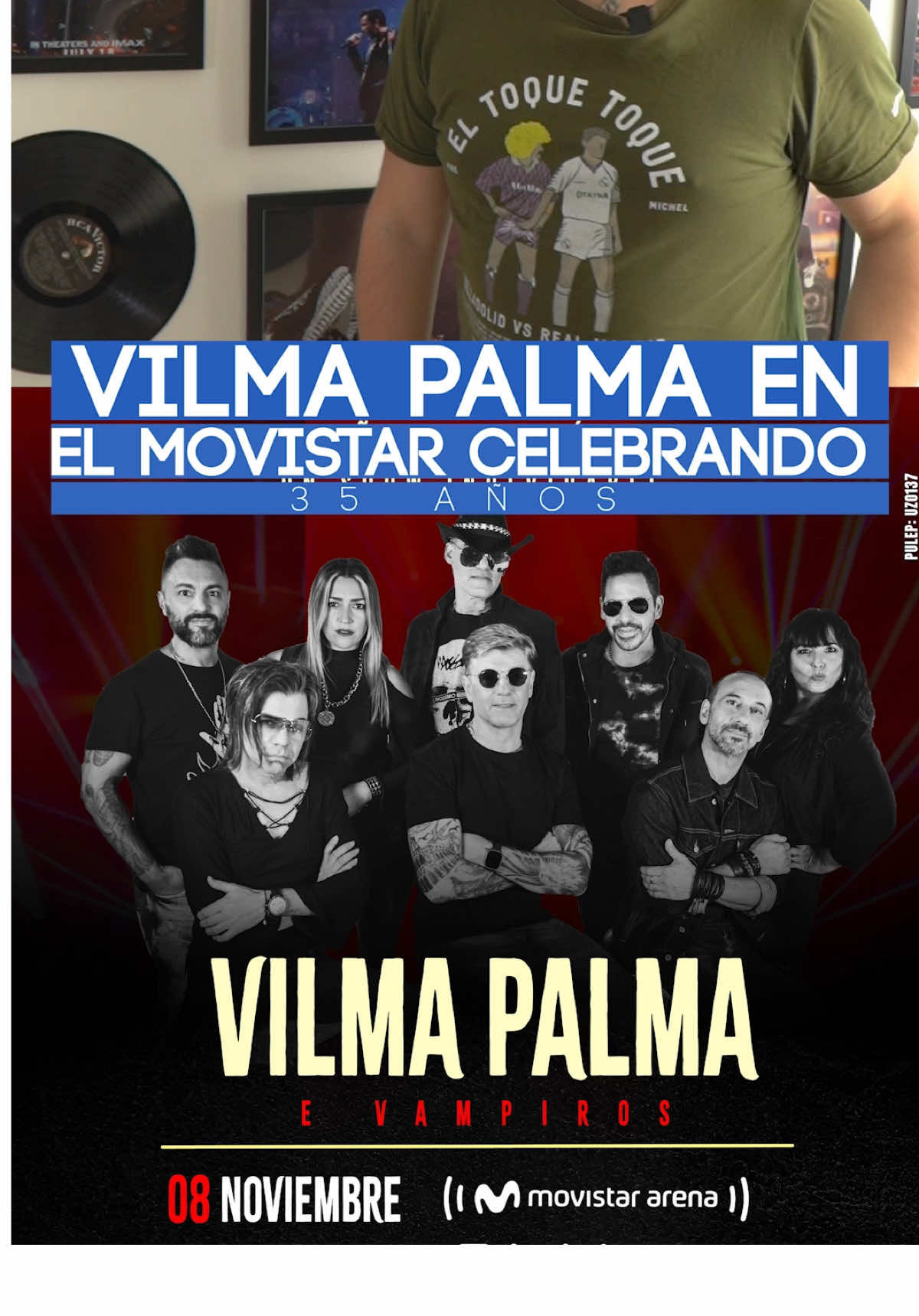 Vilma Palma en concierto en el Movistar Arena el próximo 8 de noviembre! Les digo los ganadores de las boletas y precios del concierto! ¿Qué les parece? #vilmapalma #vilmapalmaevampiros #vilmapalmavampiros #rockenespañol #colombia #concierto 