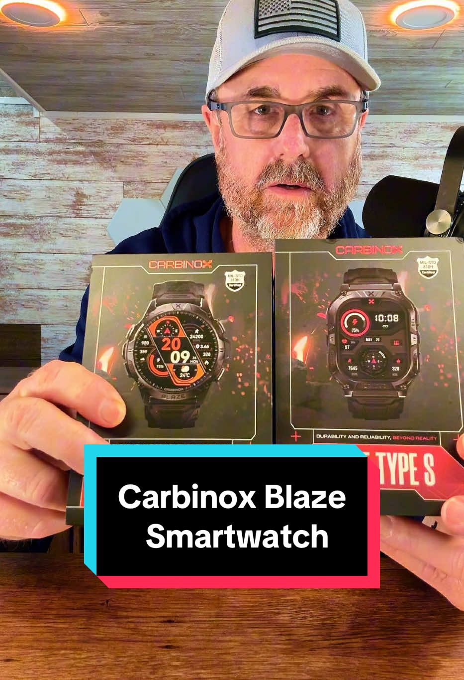 Carbinox Blaze SmartWatch for Men and Women #smartwatch #watch #Tech #rugged #carbinox #TikTokShopCreatorPicks @Carbinox 