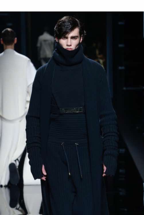 #EliasdePoot #OussamaGuessoum for #balmain fall winter 2017 - Yin y yang #malemodels #Runway #fashion #mogged #beauty #runwaywalk #topmodels #looksmax #psl #elbruso #rek #fyp 