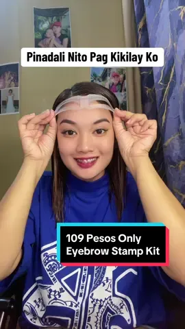 Want instant eyebrows use this eyebrow Stamp Kit 109 Pesos Only #eyebrowstamp #eyebrows #ibcccndc 