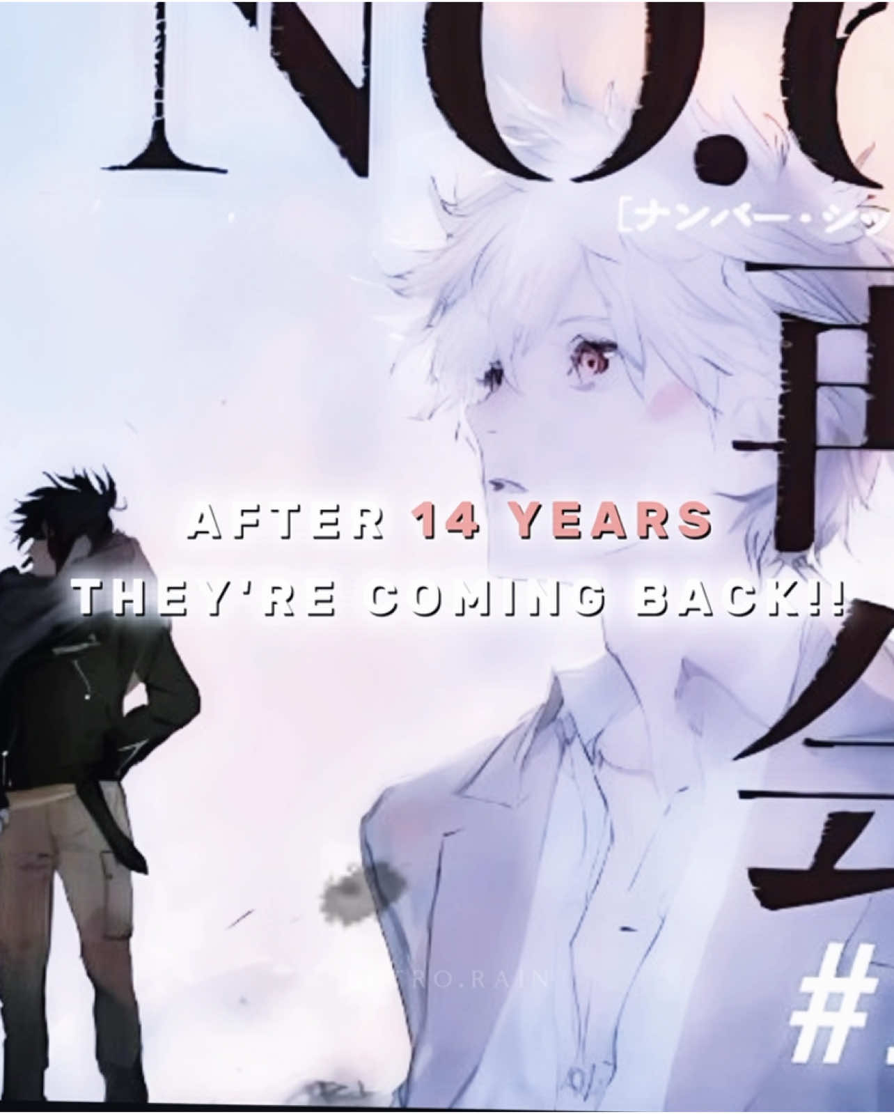 IT’S CONFIRMED AFTER 14 YEARS 🤍 #no6 #nezumi #shion #fypシ #anime #comingsoon #animeedit #novel #no6anime #no6edit #nezumixshion #fyp #foryoupage #epic #boyslove #bl #blanime #manga #mangaedit #mangatiktok 