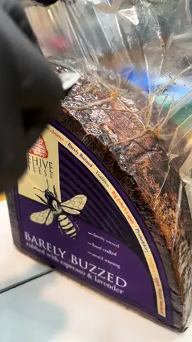#creatorsearchinsights Barely Buzzed cheddar is made from pasteurized cow’s milk, this American original is a full-bodied cheese with a nutty flavor and smooth texture. The rind is rubbed with mixture of coffee and French lavender buds, which imparts slight butterscotch or caramel notes to the cheese. #cheese #delicious #fypシ #foodtiktok #satisfyingy #yummy #creamy #French. 