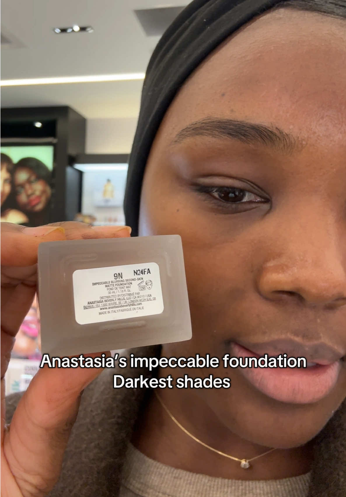 What do you guys think? I found my shade which is 7n. Next video will be me testing it out 